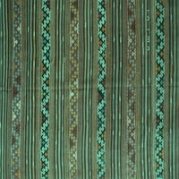 Ahgly Company Machine Persible Pravokutnik Orijentalni tirkizni tirkizni plavi tradicionalni prostirki, 8 '10'