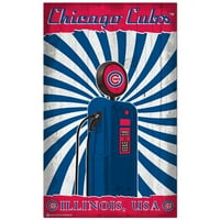 Chicago Cubs 11 '' 19 '' Retro pumpe Lokacija