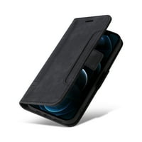 FEISHELL BOLET Torbica za iPhone 13, magnetske zaštitne od PU kožnih drhtavih kafrovanih kartica RFID