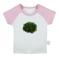 Prirodno grmlje uzorak majica za bebe, majice za bebe, novorođenče, dječji vrhovi, dječja grafička odjeća