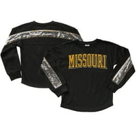 Djevojke Youth Gameday Couture Black Missouri Tigers Pogodite ko je leđa majica dugih rukava
