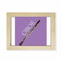 Muzika Klasični instrument Oboe Desktop Foto okvir Slika Art Dekoracija slika