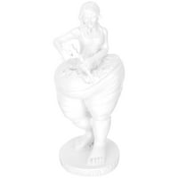 Jedinstvena masna žena figurica rezbarija Žena Fitness Lady Statue Ornament Resin Craft