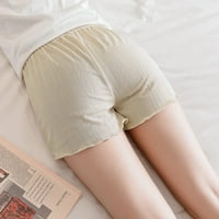 Ženske hlače sa tri boda plus veličina sigurnosne kratke hlače Ležerne kućne hlače traper šorc za žene
