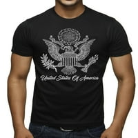 Sjedinjene Američke Države Sertne majica za muškarce Mali crnac