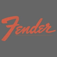Djevojčica Fender Classic Logo Grafički tee crni mali