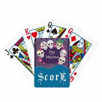 l Dan mrtve ilustracije Score Poker igračka karta Inde