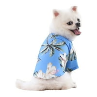 Havajski kućni ljubimac T majica majica mačka ljetna plaža prsluk za francuski pas