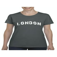 MMF - Ženska majica kratki rukav, do žena Veličina 3XL - London