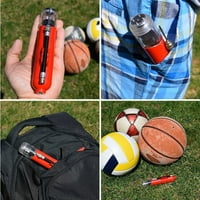 Prijenosna ručna pumpa za vazdušni pumpu sa igle mlaznicama za košarku fudbalsku odbojku
