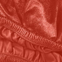 Dvije odijelo za žene Ljeto u boji dugih rukava s kapuljačom na vrhu HAINTS setovi sportski odijela setovi za vježbanje za žene crvene veličine 2xl