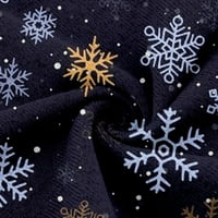 Jieshchat tajice za žene zimske sportske hlače za noge za božićne tipice casual labave leggine duge