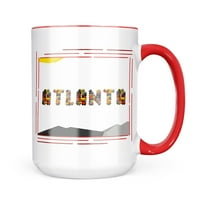 Neonblond Atlanta Color Geometric Oblike Poklon za ljubitelje čaja za kavu
