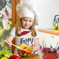 Dječje pregače za kuhanje The Hat Rechron za muškarce Super American Dan nezavisnosti Pamučni posteljina
