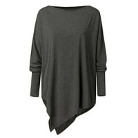 Modne bluze za žene jesen i zimski pulover dugih rukava Ležerne prilike 2xL