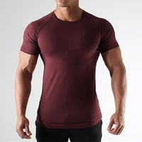 Košulje za muškarce Ljetni mišići okrugli vrat rezervoar za tijelo STAPER Čvrsti osnovni sloj Sportski