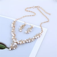 Tiitstoy Lady Wedding Pearl rhinestone kratke ogrlice nakita