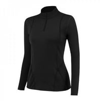 HEAKTREE ženske košulje dugih rukava Yoga T majica Sport Pola patentnih zatvarača Stitch Odjeća Slim