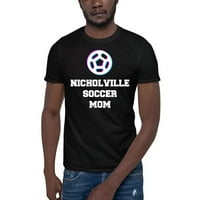 Tri ikona Nicholville Soccer mama kratkih rukava pamučna majica od nedefiniranih poklona