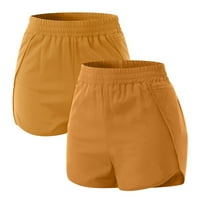 Pješačke kratke hlače Žene Ženske hlače s softball kliznim kratkim hlačama Elastične struke hlače Shorts