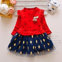 Haljine za djevojčice Toddler cvjetna odjeća party djevojka tulle baby haljina djeca odijela princeza haljina suknja za 5 godina