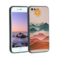 Kompatibilan sa iPhone Plus telefonom, planinama-sunčani futrola muškarci, fleksibilni silikonski otporni