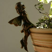 Fairy Flower Figurine Flyng Wings - Fly Clower Fairy Figurice Minijature - Bajka Kuća sa vrtom - Pogodno