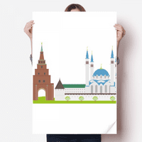 Kazanj Rusija Nacionalni simbol uzorak ukras naljepnica za naljepnicu Playbill Wallpaper prozor naljepnica