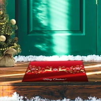 Fnochy Clearians Božićne slova prostirke za vrata Kuhinjska prostirka Spavaća soba Dnevna soba Unutrašnjost