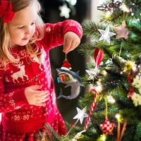 Božićni ukras za božićni privjesak Lagani kreativno božićno stablo viseći ukras za uređenje doma viseći