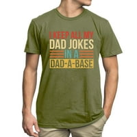Muška majica Grafički tekst 3D Štampanje Moje narudžbe Vojska zeleno l