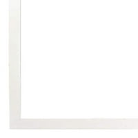 Zidni okvir bijelog galerije sa dvostrukim prostirkom Studio Décor®