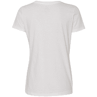 Inktastična sretna mola-hemijska krtica za ženska majica V-izrez
