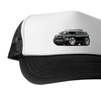 Cafepress - FJ Cruiser Black Car - Jedinstveni kamiondžija, klasični bejzbol šešir