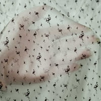 Onuone svilena tabby mint tkanina Flamingo šivaći materijal za ispis tkanina sa dvorištem širom