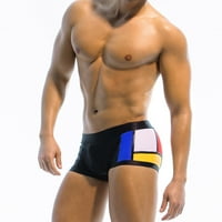 Muški bokser kupaći kostimi seksi niskim bikini gaćicama s kupaćem kostim boja rešetke