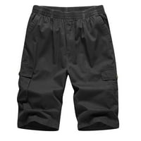 Muški klirens Teretni kratke hlače Ležerne čiste boje na otvorenom Pocket Beach Workout Trgovinska pantalona