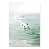 BeachArticat Ljeto Kalifornia plaža Tanya Shumkina Poster Art Print