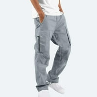 Teretne hlače za muškarce Ležerne prilike savremeni džepovi na otvorenom ravno tipom fitness hlače hlače