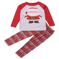 Porodica Peyakidsaa Podudaranje božićne pidžame Set za odrasle žene Dječje Pajamas noćna odjeća pidžamas