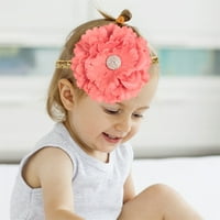 Thaisu Nowborn Baby Band, 3D cvjetni nosač za glavu za djecu za djecu Dječji dečji dečji dečji rođendanski poklon
