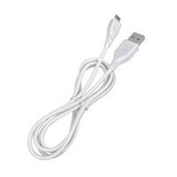 5ft bijeli mikro USB kabel kabel kabel vode za Satechi SIPTOOM ONBEAT- VOOOMBO prijenosni zvučnik