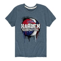 Harlem Globetrotters - Logotip četkica za farbanje - grafička majica mališana i mladih kratkih rukava