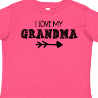 Inktastic volim svoju baku sa strelicom poklon dječaka malih majica ili majica mališana