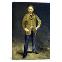 Icancas Galerija samoportreta zamotana platna Art Print Edouard Manet