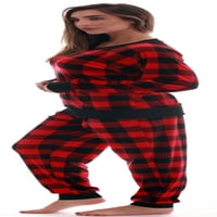 Followme ženske jogger pidžama hlače postavljene ultra-mekom velur pjs