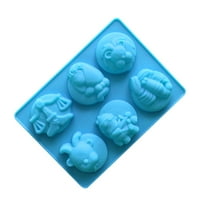 Silikonski kalup nonstick ocena silikonskog kalupa za hranu za čokoladni bombon Jelly kockice za pse