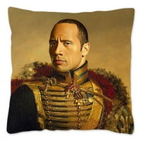Rock Face Dwayne jastuk za kauč na kauč na kauču ukrasni poliesterski jastučnice američki glumac smiješni