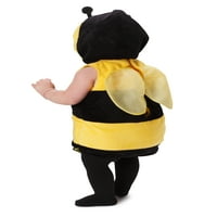 Prerušiti se America Bee kostim - Beba Fuzzy Bumbarbee kostim - Halloween Outfit za mališane
