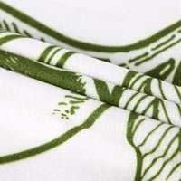 List tropske stabla apstraktne akvaretne akvarelne tkanine Suveniri Pakovanje i cvjetna boja vode jastučnicu
